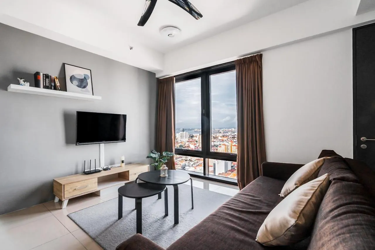 Апартаменты Tropicana 218 Macalister By Simply Penang Джорджтаун Малайзия