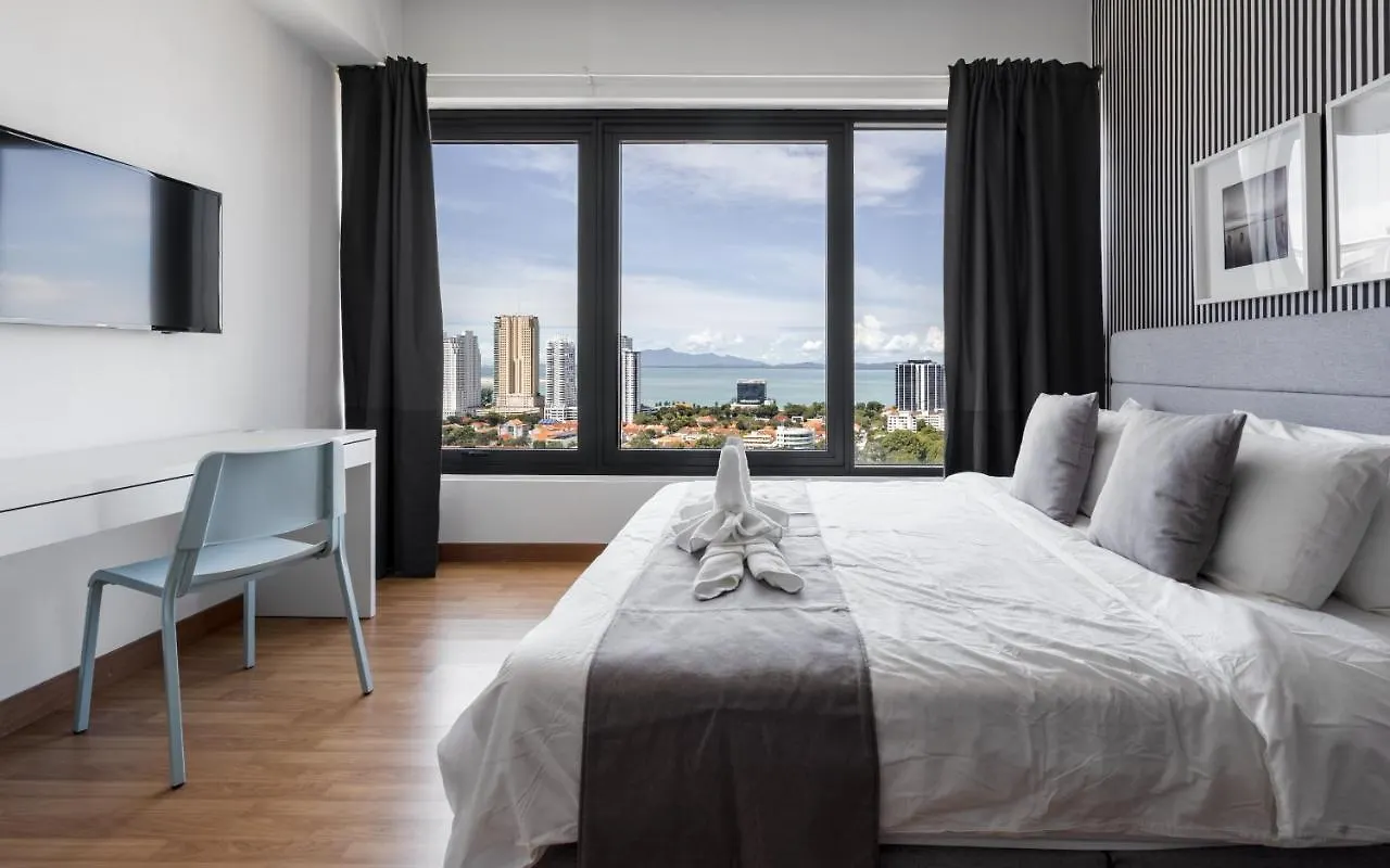 Апартаменты Tropicana 218 Macalister By Simply Penang Джорджтаун