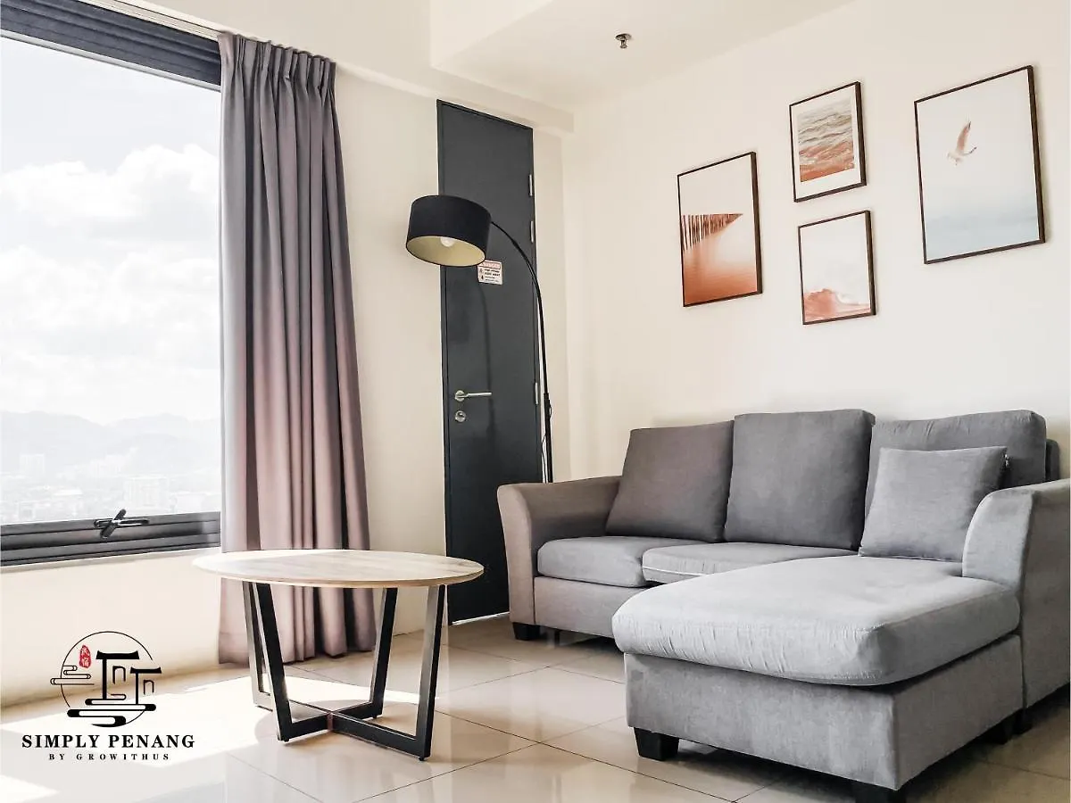 Tropicana 218 Macalister By Simply Penang Джорджтаун Апартаменты